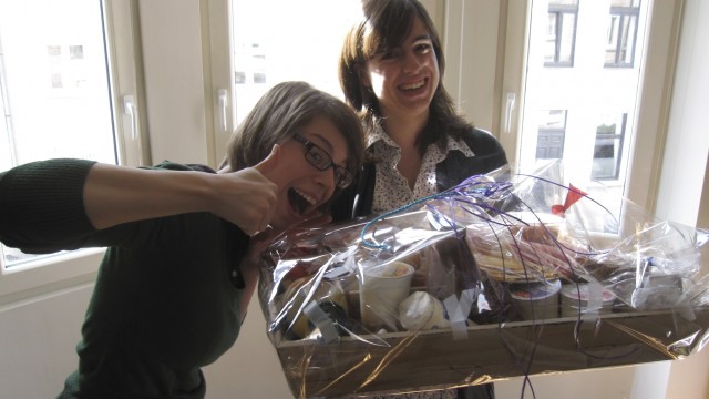 Ontbijt verrassing voor vertrek